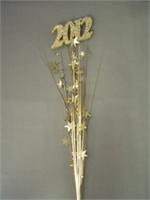 Gold Number 2012 Centerpiece Sprays