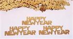 Gold Happy New Year Confetti