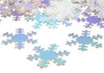 Iridescent Snowflake Confetti