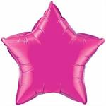 Magenta Star Balloon, 20