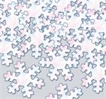 Snowflake Shaped Confetti by the Pound
