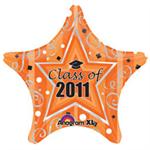 Orange Graduation Balloon, Class of 2011