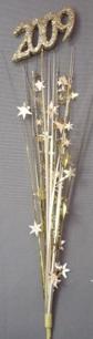 2009 Gold Centerpiece Spray