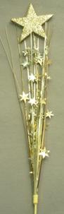 Star Centerpiece Spray, Gold