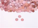 Bulk Peach Round Confetti, 1/4