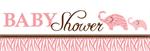 Pink Baby Shower Banner