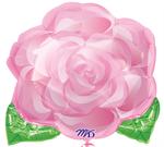 Large Pink Rose Balloon