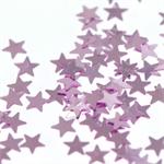 Bulk Pink Metallic Star Confetti