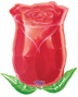 Red Rosebud Balloon