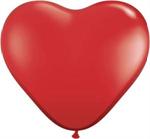 Ruby Red Heart Balloon, 6