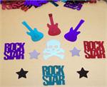 Rock Star Confetti, Skull Confetti, Guitar Confetti