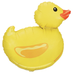 Large Rubber Ducky Balloon, Mylar