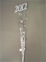 Silver Number 2012 Centerpiece Sprays