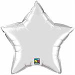 Silver Star Balloon