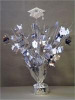 Silver Graduation Centerpiece Spray