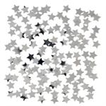 Silver Star Shaped Confetti