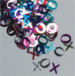 X's and O's Confetti, Multi Color