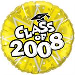 Yellow Graduation Balloon, Class of 2008