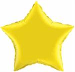 Yellow Star Balloon