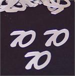 70 Silver Confetti