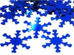 Metallic Snowflake Confetti