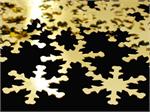 gold snowflakes