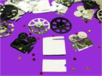 Camera Confetti, Film Reel Confetti, Clapboard Confetti