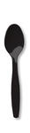 Spoons, Black Plastic 24 Count Spoons