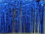 Blue Metallic Fringe