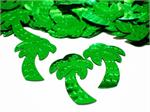 Green Confetti Palm Trees