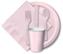 Pink Paper Plates