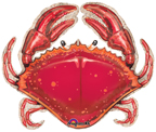 Crab Mylar Balloon