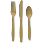 Heavy Duty Glittering Gold Knives