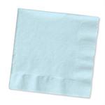 Light Blue Napkins, 3 ply paper