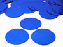 Blue Round Confetti, 3/4"