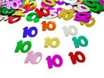 Number 10 Confetti