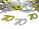 70 Confetti, Gold and silver