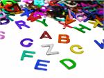 Alphabet Confetti