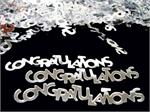 Silver Congratulations Confetti