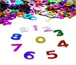 Number Confetti