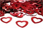 Red Heart Confetti, Open Red Hearts
