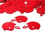 Red Football Helmet Confetti