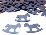 Blue Rocking Horse Confetti
