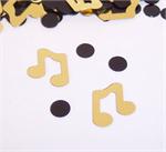 Boston Symphony Confetti, Gold Music Notes