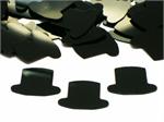 Black Top Hats Confetti