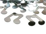 Silver Music Note Confeti