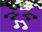 Black and Whtie Music Note Balloon