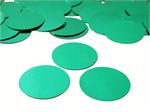 Turquoise round confetti