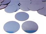 Sky blue round confetti