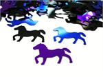 Horse Confetti, Purple, Blue and Black